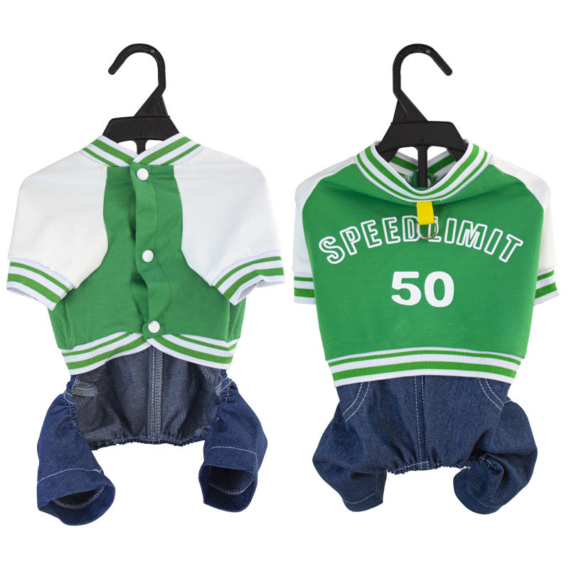 Pamper Your Furry Friend with Our Pet Four-legged Fashion Sweater!
