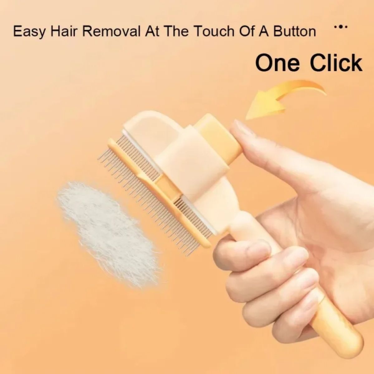 Transform Your Pet's Grooming Experience with the Self-Cleaning Pet Grooming Brush